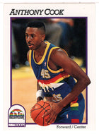 Anthony Cook - Denver Nuggets (NBA Basketball Card) 1991-92 Hoops # 355 Mint