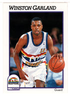 Winston Garland - Denver Nuggets (NBA Basketball Card) 1991-92 Hoops # 357 Mint