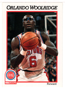 Orlando Woolridge - Detroit Pistons (NBA Basketball Card) 1991-92 Hoops # 364 Mint
