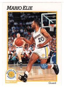 Mario Elie RC - Golden State Warriors (NBA Basketball Card) 1991-92 Hoops # 366 Mint