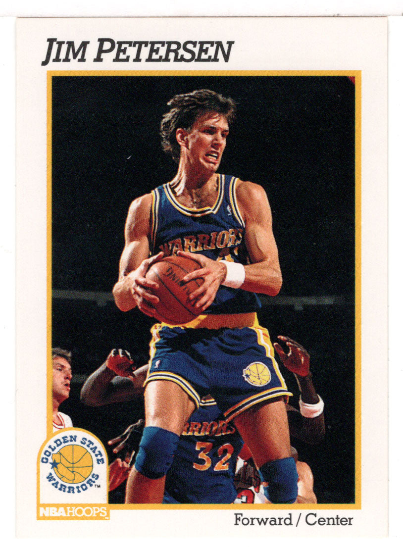 Jim Petersen - Golden State Warriors (NBA Basketball Card) 1991-92 Hoops # 367 Mint