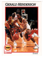 Gerald Henderson - Houston Rockets (NBA Basketball Card) 1991-92 Hoops # 369 Mint