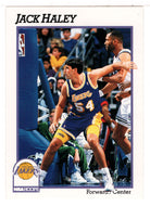 Jack Haley - Los Angeles Lakers (NBA Basketball Card) 1991-92 Hoops # 383 Mint