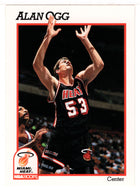 Alan Ogg - Miami Heat (NBA Basketball Card) 1991-92 Hoops # 388 Mint