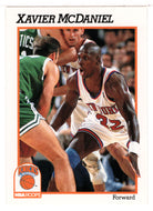 Xavier McDaniel - New York Knicks (NBA Basketball Card) 1991-92 Hoops # 403 Mint