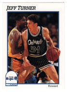 Jeff Turner - Orlando Magic (NBA Basketball Card) 1991-92 Hoops # 409 Mint