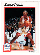 Kenny Payne - Philadelphia 76ers (NBA Basketball Card) 1991-92 Hoops # 413 Mint