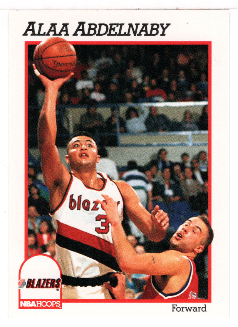 Alaa Abdelnaby - Portland Trail Blazers (NBA Basketball Card) 1991