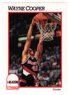 Wayne Cooper - Portland Trail Blazers (NBA Basketball Card) 1991-92 Hoops # 424 Mint