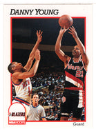Danny Young - Portland Trail Blazers (NBA Basketball Card) 1991-92 Hoops # 425 Mint