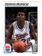 Dennis Hopson - Sacramento Kings (NBA Basketball Card) 1991-92 Hoops # 426 Mint