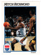 Mitch Richmond - Sacramento Kings (NBA Basketball Card) 1991-92 Hoops # 429 Mint