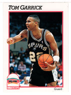 Tom Garrick - San Antonio Spurs (NBA Basketball Card) 1991-92 Hoops # 434 Mint