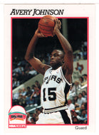 Avery Johnson - San Antonio Spurs (NBA Basketball Card) 1991-92 Hoops # 436 Mint