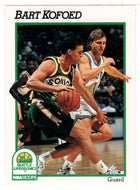Bart Kofoed RC - Seattle SuperSonics (NBA Basketball Card) 1991-92 Hoops # 440 Mint