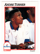 Andre Turner - Washington Bullets (NBA Basketball Card) 1991-92 Hoops # 447 Mint