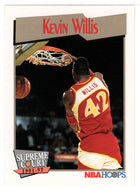 Kevin Willis - Atlanta Hawks - Supreme Court (NBA Basketball Card) 1991-92 Hoops # 450 Mint