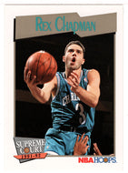 Rex Chapman - Charlotte Hornets - Supreme Court (NBA Basketball Card) 1991-92 Hoops # 453 Mint