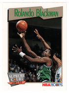 Rolando Blackman - Dallas Mavericks - Supreme Court (NBA Basketball Card) 1991-92 Hoops # 459 Mint
