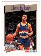 Chris Jackson - Denver Nuggets - Supreme Court (NBA Basketball Card) 1991-92 Hoops # 461 Mint