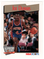 Joe Dumars - Detroit Pistons - Supreme Court (NBA Basketball Card) 1991-92 Hoops # 463 Mint