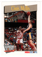 Chris Mullin - Golden State Warriors - Supreme Court (NBA Basketball Card) 1991-92 Hoops # 466 Mint