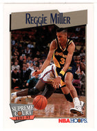 Reggie Miller - Indiana Pacers - Supreme Court (NBA Basketball Card) 1991-92 Hoops # 469 Mint