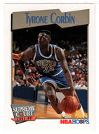 Tyrone Corbin - Minnesota Timberwolves - Supreme Court (NBA Basketball Card) 1991-92 Hoops # 479 Mint