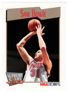 Sam Bowie - New Jersey Nets - Supreme Court (NBA Basketball Card) 1991-92 Hoops # 481 Mint
