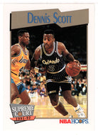 Dennis Scott - Orlando Magic - Supreme Court (NBA Basketball Card) 1991-92 Hoops # 485 Mint