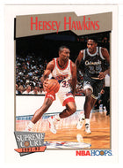 Hersey Hawkins - Philadelphia 76ers - Supreme Court (NBA Basketball Card) 1991-92 Hoops # 488 Mint