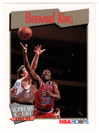 Bernard King - Washington Bullets - Supreme Court (NBA Basketball Card) 1991-92 Hoops # 502 Mint