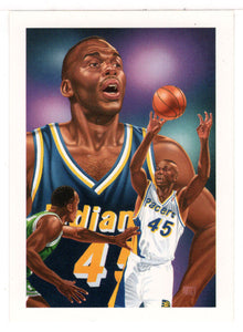 Chuck Person - Indiana Pacers Team Checklist - Art (NBA Basketball Card) 1991-92 Hoops # 513 Mint