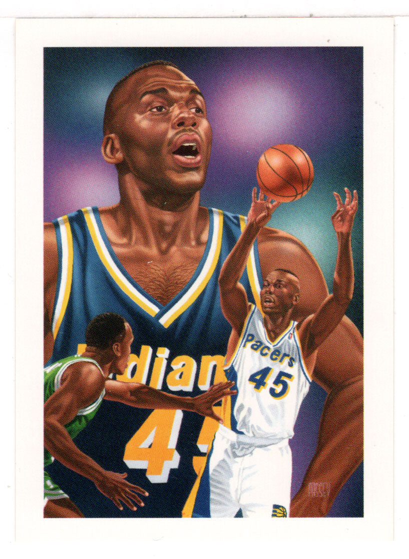 Chuck Person - Indiana Pacers Team Checklist - Art (NBA Basketball Card) 1991-92 Hoops # 513 Mint