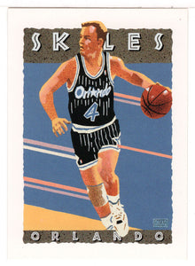 Scott Skiles - Orlando Magic Team Checklist - Art (NBA Basketball Card) 1991-92 Hoops # 521 Mint