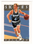 Scott Skiles - Orlando Magic Team Checklist - Art (NBA Basketball Card) 1991-92 Hoops # 521 Mint