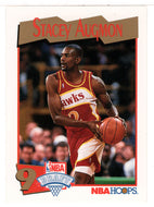 Stacey Augmon RC - Atlanta Hawks - Draft Picks (NBA Basketball Card) 1991-92 Hoops # 554 Mint