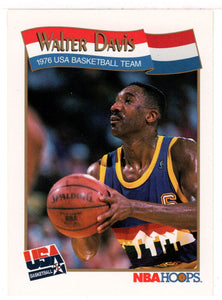 Walter Davis - Team USA (NBA Basketball Card) 1991-92 Hoops # 557 Mint