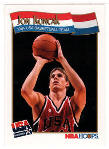 Jon Koncak - Team USA (NBA Basketball Card) 1991-92 Hoops # 560 Mint
