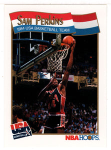 Sam Perkins - Team USA (NBA Basketball Card) 1991-92 Hoops # 561 Mint