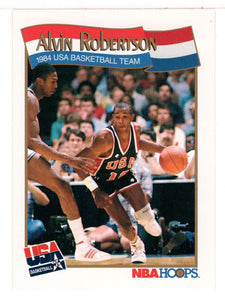 Alvin Robertson - Team USA (NBA Basketball Card) 1991-92 Hoops # 562 Mint