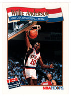 Willie Anderson - Team USA (NBA Basketball Card) 1991-92 Hoops # 565 Mint