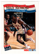 Mitch Richmond - Team USA (NBA Basketball Card) 1991-92 Hoops # 573 Mint