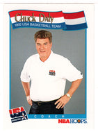 Chuck Daly - Team USA Coach (NBA Basketball Card) 1991-92 Hoops # 585 Mint