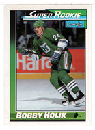 Bobby Holik - Hartford Whalers - Super Rookie (NHL Hockey Card) 1991-92 O-Pee-Chee # 7 Mint