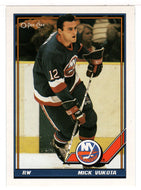 Mick Vukota - New York Islanders (NHL Hockey Card) 1991-92 O-Pee-Chee # 25 Mint