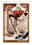 Pete Peeters - Philadelphia Flyers (NHL Hockey Card) 1991-92 O-Pee-Chee # 29 Mint