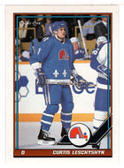 Curtis Leschyshyn - Quebec Nordiques (NHL Hockey Card) 1991-92 O-Pee-Chee # 39 Mint