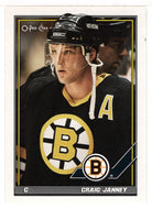 Craig Janney - Boston Bruins (NHL Hockey Card) 1991-92 O-Pee-Chee # 41 Mint