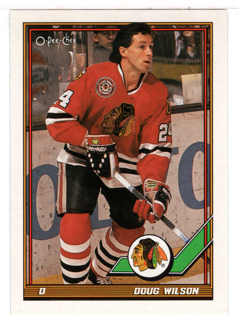 Doug Wilson - Chicago Blackhawks (NHL Hockey Card) 1991-92 O-Pee-Chee # 49 Mint